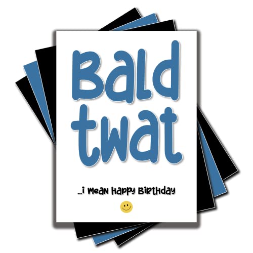 Jesting Jackass Lustige Geburtstagskarte, unverschämte Profanity-Karten mit Aufschrift "I Mean Happy Birthday", Ehemann, Freund, Arbeitskumpel, Freund, Banter, 30., 40., 50., C164 von Jesting Jackass