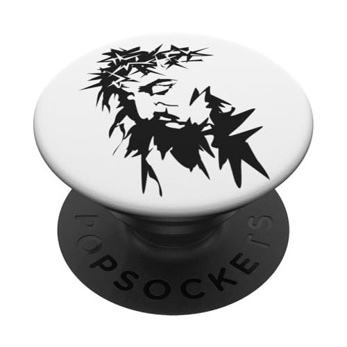 Jesus Christus Erlöser Herr Christian Ostern Auferstehter Gott PopSockets Klebender PopGrip von Jesus Christ Redeemer Easter Lord Christian God