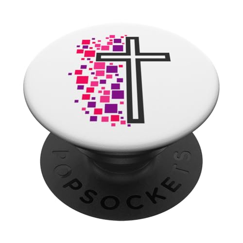 Jesus Christus Erlöser Herr Christian Ostern Auferstehter Gott PopSockets Klebender PopGrip von Jesus Christ Redeemer Easter Lord Christian God