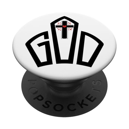 Jesus Christus Erlöser Herr Christian Ostern Auferstehter Gott PopSockets Klebender PopGrip von Jesus Christ Redeemer Easter Lord Christian God
