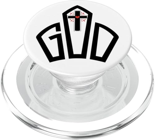Jesus Christus Erlöser Herr Christian Ostern Auferstehter Gott PopSockets PopGrip für MagSafe von Jesus Christ Redeemer Easter Lord Christian God