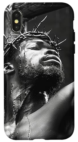 Schwarzer Jesus, Christentum, Kirche, Christus, Jesus Hülle für iPhone X/XS von Jesus Christus