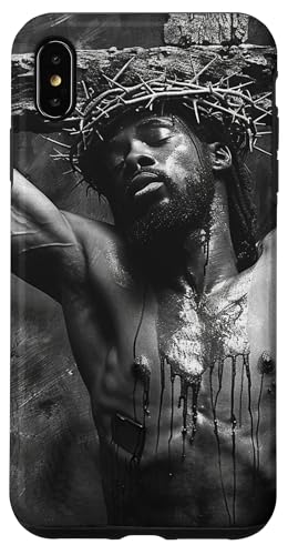 Schwarzer Jesus, Christentum, Kirche, Christus, Jesus Hülle für iPhone XS Max von Jesus Christus