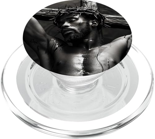 Schwarzer Jesus, Christentum, Kirche, Christus, Jesus PopSockets PopGrip für MagSafe von Jesus Christus