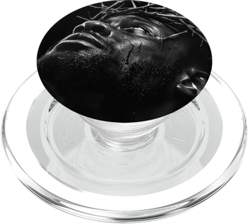 Schwarzer Jesus, Christentum, Kirche, Christus, Jesus PopSockets PopGrip für MagSafe von Jesus Christus