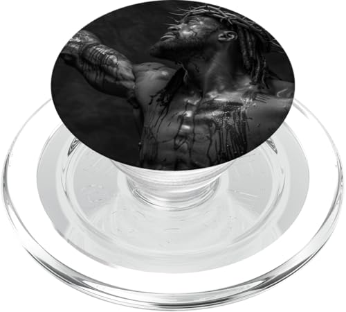 Schwarzer Jesus, Christentum, Kirche, Christus, Jesus PopSockets PopGrip für MagSafe von Jesus Christus