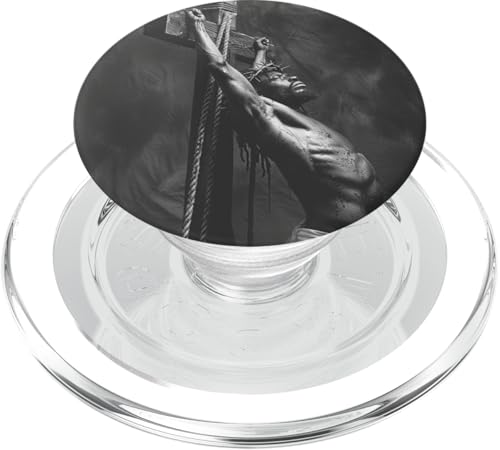 Schwarzer Jesus, Christentum, Kirche, Christus, Jesus PopSockets PopGrip für MagSafe von Jesus Christus
