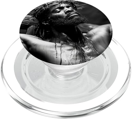 Schwarzer Jesus, Christentum, Kirche, Christus, Jesus PopSockets PopGrip für MagSafe von Jesus Christus