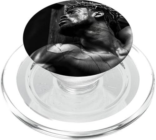 Schwarzer Jesus, Christentum, Kirche, Christus, Jesus PopSockets PopGrip für MagSafe von Jesus Christus