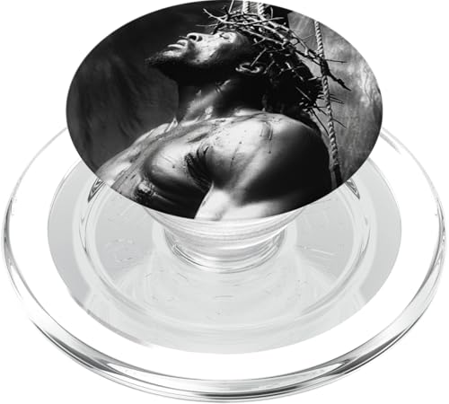 Schwarzer Jesus, Christentum, Kirche, Christus, Jesus PopSockets PopGrip für MagSafe von Jesus Christus