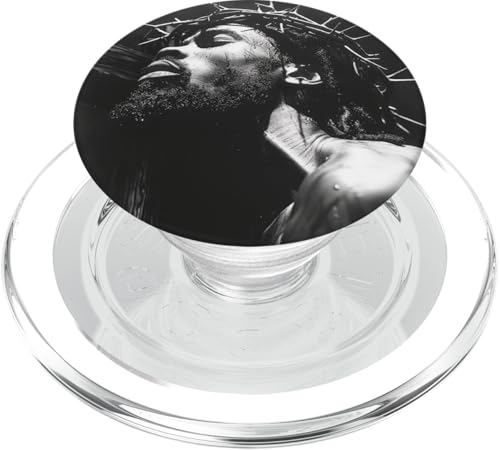 Schwarzer Jesus, Christentum, Kirche, Christus, Jesus PopSockets PopGrip für MagSafe von Jesus Christus