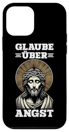 Glaube Über Angst Jesus Christlich Gläubiger Katholiken Hülle für iPhone 12 mini von Jesus Gott Kirche Bibelleser Gebet Gottesdienst