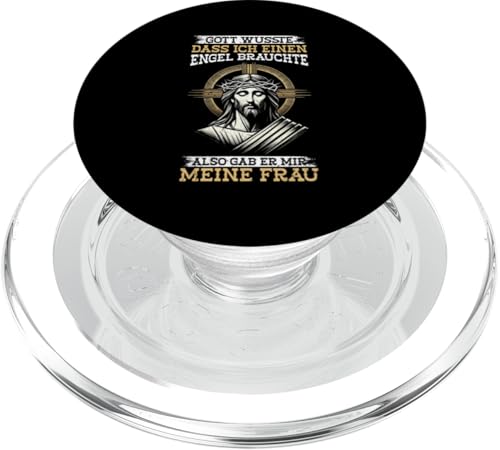 Gott Wusste Dass Ich Einen Engel Brauchte Jesus Christlich PopSockets PopGrip für MagSafe von Jesus Gott Kirche Bibelleser Gebet Gottesdienst