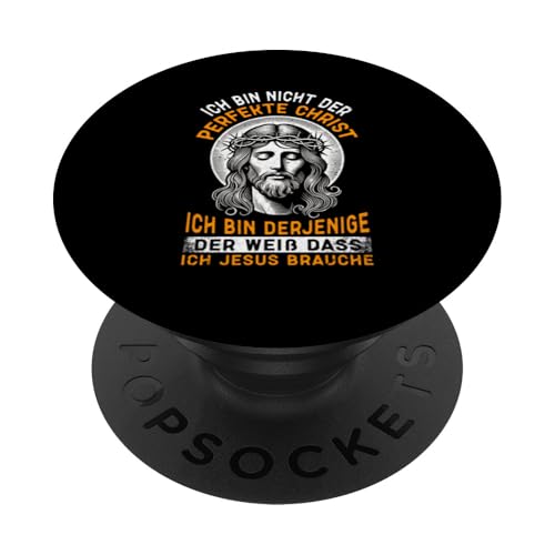 Ich Bin Nicht Der Perfekte Christ Gläubiger Christlich Gott PopSockets Klebender PopGrip Ich Bin Nicht Der Perfekte Christ Gläubiger Christlich Gott PopSockets Klebender PopGrip von Jesus Gott Kirche Bibelleser Gebet Gottesdienst