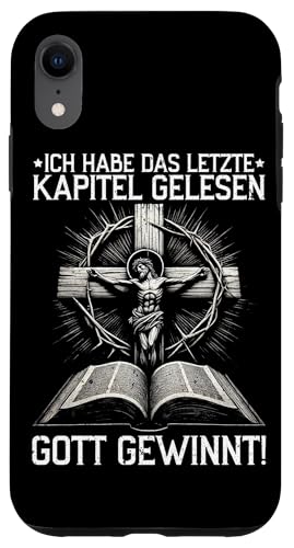 Ich Habe Das Letzte Kapitel Gelesen Gott Gewinnt Christlich Hülle für iPhone XR Ich Habe Das Letzte Kapitel Gelesen Gott Gewinnt Christlich Hülle für iPhone XR von Jesus Gott Kirche Bibelleser Gebet Gottesdienst