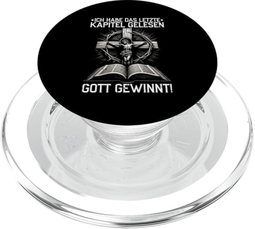 Ich Habe Das Letzte Kapitel Gelesen Gott Gewinnt Christlich PopSockets PopGrip für MagSafe Ich Habe Das Letzte Kapitel Gelesen Gott Gewinnt Christlich PopSockets PopGrip für MagSafe von Jesus Gott Kirche Bibelleser Gebet Gottesdienst