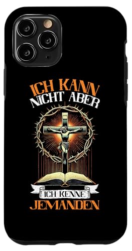 Ich Kann Nicht Aber Ich Kenne Jemanden Jesus Christlich Hülle für iPhone 11 Pro von Jesus Gott Kirche Bibelleser Gebet Gottesdienst