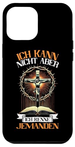 Ich Kann Nicht Aber Ich Kenne Jemanden Jesus Christlich Hülle für iPhone 12 Pro Max von Jesus Gott Kirche Bibelleser Gebet Gottesdienst