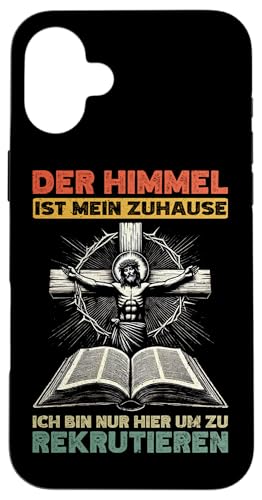 Jesus Christlich Gott Katholiken Gläubiger Gottesdienst Hülle für iPhone 16 Plus von Jesus Gott Kirche Bibelleser Gebet Gottesdienst