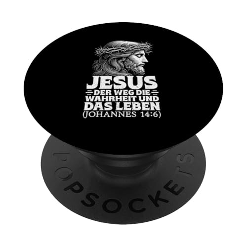 Jesus Christlich Katholiken Gläubiger Gottesdienst Gott PopSockets Klebender PopGrip von Jesus Gott Kirche Bibelleser Gebet Gottesdienst