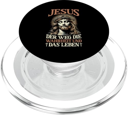 Jesus Der Weg Die Wahrheit Und Das Leben Christlich Pastoren PopSockets PopGrip für MagSafe Jesus Der Weg Die Wahrheit Und Das Leben Christlich Pastoren PopSockets PopGrip für MagSafe von Jesus Gott Kirche Bibelleser Gebet Gottesdienst