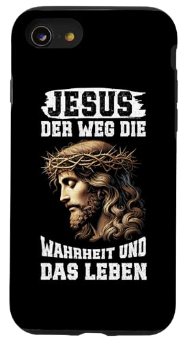 Jesus Der Weg Die Wahrheit Und Das Leben Katholiken Gott Hülle für iPhone SE (2020) / 7 / 8 von Jesus Gott Kirche Bibelleser Gebet Gottesdienst