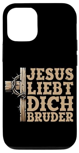 Jesus Liebt Dich Bruder Christliches Zitat Pastoren Gott Hülle für iPhone 12/12 Pro von Jesus Gott Kirche Bibelleser Gebet Gottesdienst