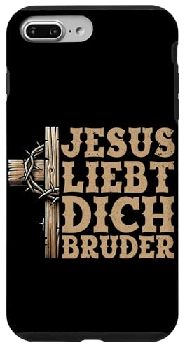 Jesus Liebt Dich Bruder Christliches Zitat Pastoren Gott Hülle für iPhone 7 Plus/8 Plus von Jesus Gott Kirche Bibelleser Gebet Gottesdienst