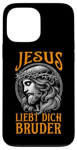 Jesus Liebt Dich Bruder Gott Christlich Katholiken Christen Hülle für iPhone 13 Pro Max von Jesus Gott Kirche Bibelleser Gebet Gottesdienst