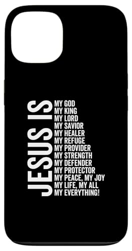 Hülle für iPhone 13 Jesus ist mein Alles Mein Alles Mein Gott Herr Erlöser Heiler Hülle für iPhone 13 Jesus ist mein Alles Mein Alles Mein Gott Herr Erlöser Heiler von Jesus Is My All My Everything My God Lord Savior