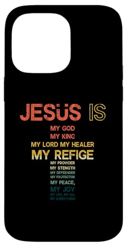Hülle für iPhone 14 Pro Max Jesus ist mein Alles Mein Alles Mein Gott Herr Erlöser Hülle für iPhone 14 Pro Max Jesus ist mein Alles Mein Alles Mein Gott Herr Erlöser von Jesus Is My All My Everything My God Lord Savior