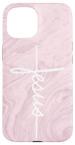 Hülle für iPhone 15 Christliche Handyhülle, Jesus-Kreuz, inspirierendes, treues Geschenk Hülle für iPhone 15 Christliche Handyhülle, Jesus-Kreuz, inspirierendes, treues Geschenk von Jesus Merch & Co.