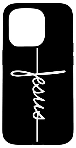 Hülle für iPhone 15 Pro Christliche Handyhülle Jesus Kreuz Hülle für iPhone 15 Pro Christliche Handyhülle Jesus Kreuz von Jesus Merch & Co.