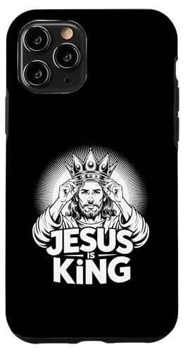 Christen Kreuz Outfit für Glaube und Bibel als Jesus is King Hülle für iPhone 11 Pro Christen Kreuz Outfit für Glaube und Bibel als Jesus is King Hülle für iPhone 11 Pro von Jesus Outfit Bibel GlaubenGott Kirche Herren Damen