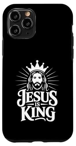 Christen Kreuz Outfit für Glaube und Bibel als Jesus is King Hülle für iPhone 11 Pro Christen Kreuz Outfit für Glaube und Bibel als Jesus is King Hülle für iPhone 11 Pro von Jesus Outfit Bibel GlaubenGott Kirche Herren Damen