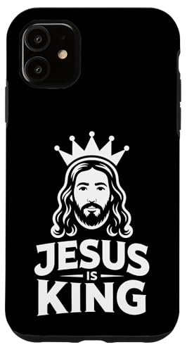 Christen Kreuz Outfit für Glaube und Bibel als Jesus is King Hülle für iPhone 11 Christen Kreuz Outfit für Glaube und Bibel als Jesus is King Hülle für iPhone 11 von Jesus Outfit Bibel GlaubenGott Kirche Herren Damen