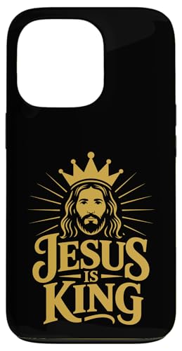 Christen Kreuz Outfit für Glaube und Bibel als Jesus is King Hülle für iPhone 13 Pro Christen Kreuz Outfit für Glaube und Bibel als Jesus is King Hülle für iPhone 13 Pro von Jesus Outfit Bibel GlaubenGott Kirche Herren Damen