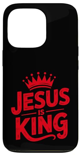 Christen Kreuz Outfit für Glaube und Bibel als Jesus is King Hülle für iPhone 13 Pro Christen Kreuz Outfit für Glaube und Bibel als Jesus is King Hülle für iPhone 13 Pro von Jesus Outfit Bibel GlaubenGott Kirche Herren Damen
