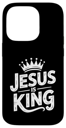 Christen Kreuz Outfit für Glaube und Bibel als Jesus is King Hülle für iPhone 14 Pro Christen Kreuz Outfit für Glaube und Bibel als Jesus is King Hülle für iPhone 14 Pro von Jesus Outfit Bibel GlaubenGott Kirche Herren Damen