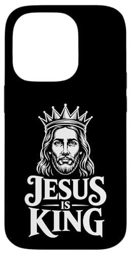 Christen Kreuz Outfit für Glaube und Bibel als Jesus is King Hülle für iPhone 14 Pro Christen Kreuz Outfit für Glaube und Bibel als Jesus is King Hülle für iPhone 14 Pro von Jesus Outfit Bibel GlaubenGott Kirche Herren Damen