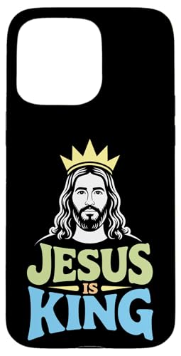 Christen Kreuz Outfit für Glaube und Bibel als Jesus is King Hülle für iPhone 15 Pro Max Christen Kreuz Outfit für Glaube und Bibel als Jesus is King Hülle für iPhone 15 Pro Max von Jesus Outfit Bibel GlaubenGott Kirche Herren Damen