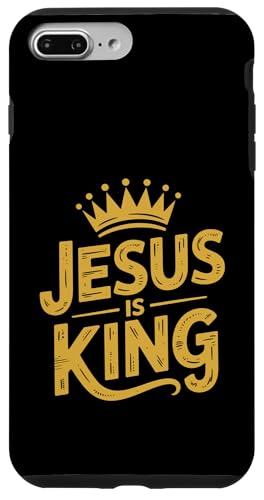 Christen Kreuz Outfit für Glaube und Bibel als Jesus is King Hülle für iPhone 7 Plus/8 Plus Christen Kreuz Outfit für Glaube und Bibel als Jesus is King Hülle für iPhone 7 Plus/8 Plus von Jesus Outfit Bibel GlaubenGott Kirche Herren Damen