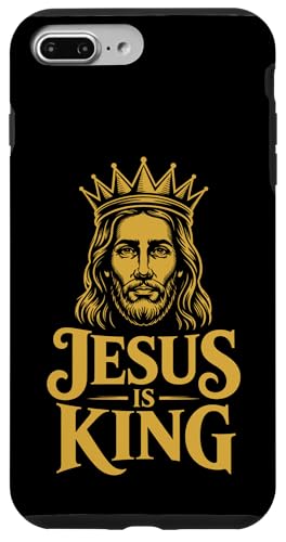 Christen Kreuz Outfit für Glaube und Bibel als Jesus is King Hülle für iPhone 7 Plus/8 Plus Christen Kreuz Outfit für Glaube und Bibel als Jesus is King Hülle für iPhone 7 Plus/8 Plus von Jesus Outfit Bibel GlaubenGott Kirche Herren Damen