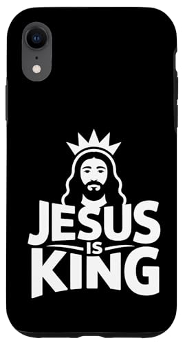 Christen Kreuz Outfit für Glaube und Bibel als Jesus is King Hülle für iPhone XR Christen Kreuz Outfit für Glaube und Bibel als Jesus is King Hülle für iPhone XR von Jesus Outfit Bibel GlaubenGott Kirche Herren Damen
