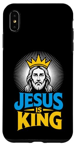 Christen Kreuz Outfit für Glaube und Bibel als Jesus is King Hülle für iPhone XS Max Christen Kreuz Outfit für Glaube und Bibel als Jesus is King Hülle für iPhone XS Max von Jesus Outfit Bibel GlaubenGott Kirche Herren Damen