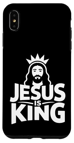 Christen Kreuz Outfit für Glaube und Bibel als Jesus is King Hülle für iPhone XS Max Christen Kreuz Outfit für Glaube und Bibel als Jesus is King Hülle für iPhone XS Max von Jesus Outfit Bibel GlaubenGott Kirche Herren Damen