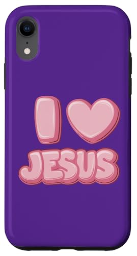 Ich liebe Jesus Christen Männer Frauen und Kinder. Hülle für iPhone XR Ich liebe Jesus Christen Männer Frauen und Kinder. Hülle für iPhone XR von Jesus Shopp