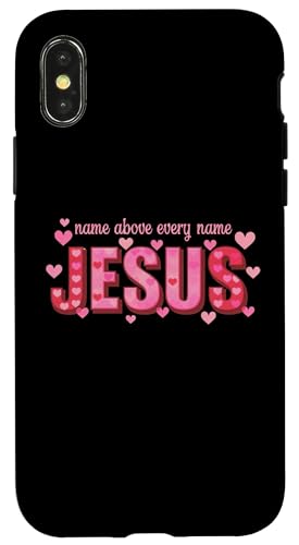 Jesus Name über jedem Namen Christen Männer Frauen & Kinder Hülle für iPhone X/XS Jesus Name über jedem Namen Christen Männer Frauen & Kinder Hülle für iPhone X/XS von Jesus Shopp