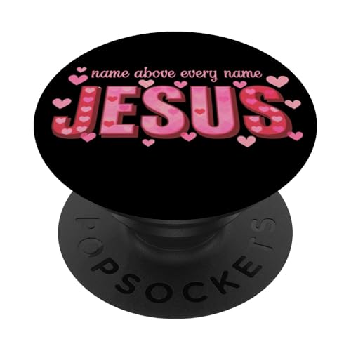 Jesus Name über jedem Namen Christen Männer Frauen & Kinder PopSockets Klebender PopGrip Jesus Name über jedem Namen Christen Männer Frauen & Kinder PopSockets Klebender PopGrip von Jesus Shopp
