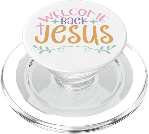 Jesus Willkommen zurück Ostern Christen Männer Frauen & Kinder PopSockets PopGrip für MagSafe Jesus Willkommen zurück Ostern Christen Männer Frauen & Kinder PopSockets PopGrip für MagSafe von Jesus Shopp